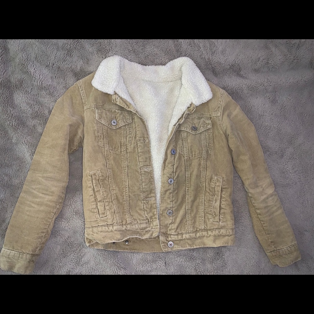 brandy melville shaine corduroy jacket